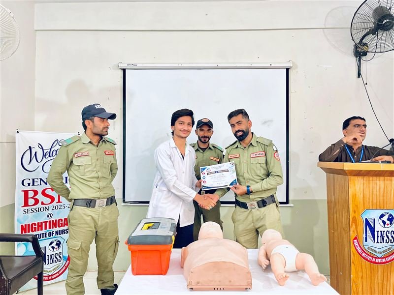 BLS Session & Certificates, BSN 1st Semester 2025-26, photo 15