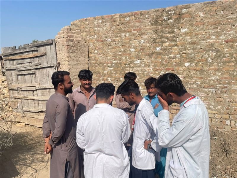Community Visit, Rahu Goth Tando Adam (BSN 2021-22), photo 5