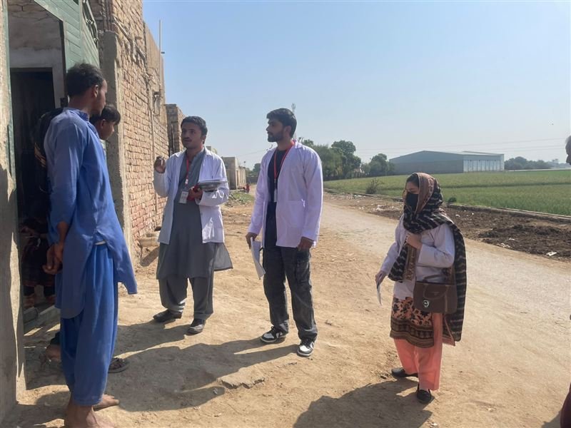 Community Visit, Rahu Goth Tando Adam (BSN 2021-22), photo 9